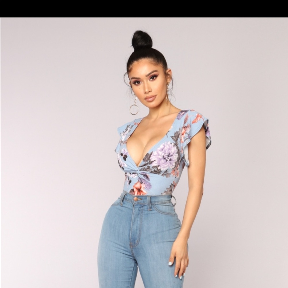 NWT Floral Bodysuit